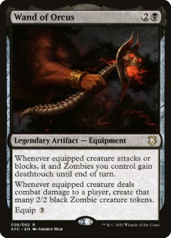 Wand of Orcus Dungeons & Dragons- Commander decks